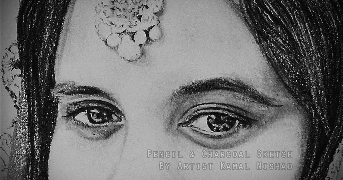 A SMILE LIKE YOURS | Pencil & Charcoal Sketch This is a Handmade Sketch made with Pencil & Charcoal “A SMILE LIKE YOURS”. One of my client/customer (MALE) wanted me to draw this portrait for a birthday gift. SIZE: A3 Created by © Kamal Nishad. All rights reserved.