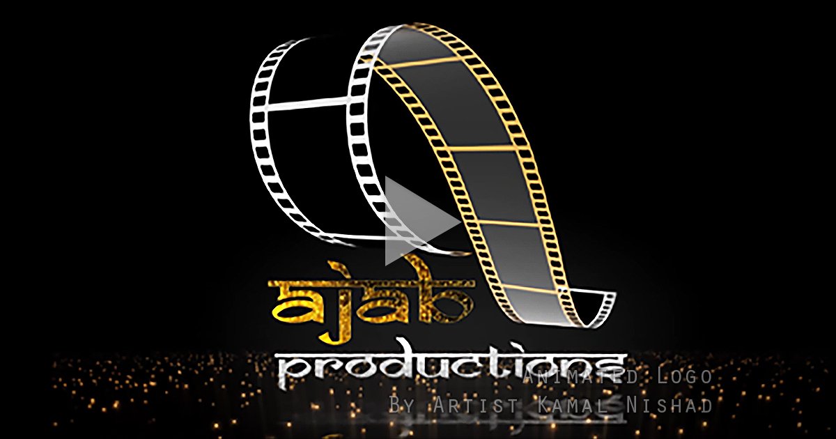 AJAB PRODUCTIONS LOGO | Animated logo for production studio This is a 3D Animated logo for a production compony (AJAB). SIZE: FULL HD | 4K Created by © Kamal Nishad. All rights reserved