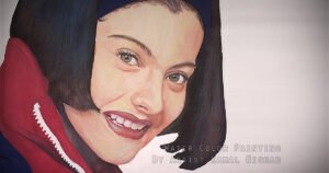 KAJOL’s PORTRAIT – Poster Color Painting – by Artist Kamal Nishad +91 9501247988_ 1200 x 630