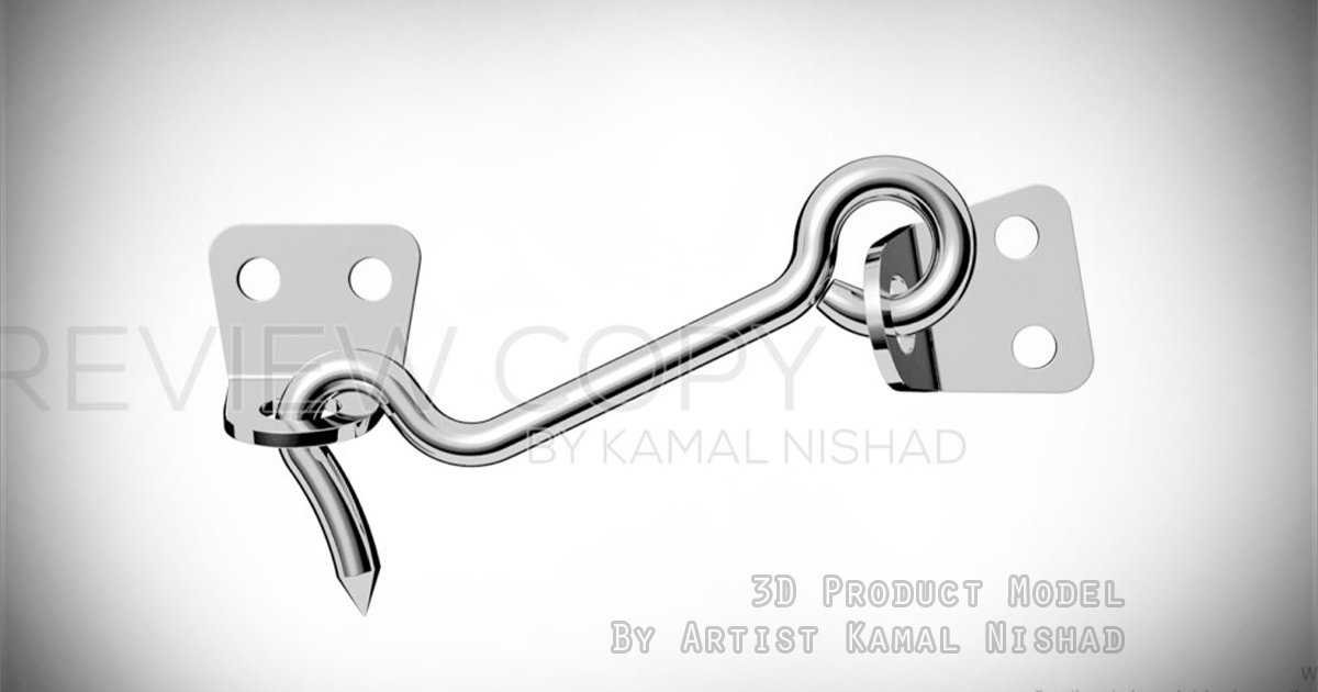 LATCH & BOLT (Door locks Hardware) | 3D Product Model These are LATCH & BOLT (Door locks & Hardware) 3D Products Model. Created by © Kamal Nishad. All rights reserved. kamalnishad.com +91 9501247988