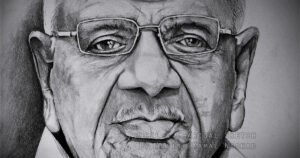 OLD MAN AND WRINKLES | Pencil & Charcoal Sketch Title : OLD MAN AND WRINKLES Medium : Pencil & Charcoal Sketch Size : A3 Paper size (Sketch size 29.7 x 42.0 cm*) Artist : Kamal Nishad    This is a Handmade/hand-drawn Sketch made with Pencil & Charcoal “OLD MAN AND WRINKLES”.  This portrait sketch is made for one of my client, for his father’s memory. ?  SIZE: Paper size A3 (work area 11.7 x 16.5 inches *estimated)  Created by © Kamal Nishad. All rights reserved. kamalnishad.com