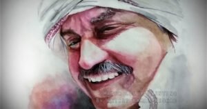 PORTRAIT (SUNIL JI) | Water Color Painting This is a “Water Color Portrait Painting” Model – Sunil Ji.  Created by © Kamal Nishad. All rights reserved. kamalnishad.com