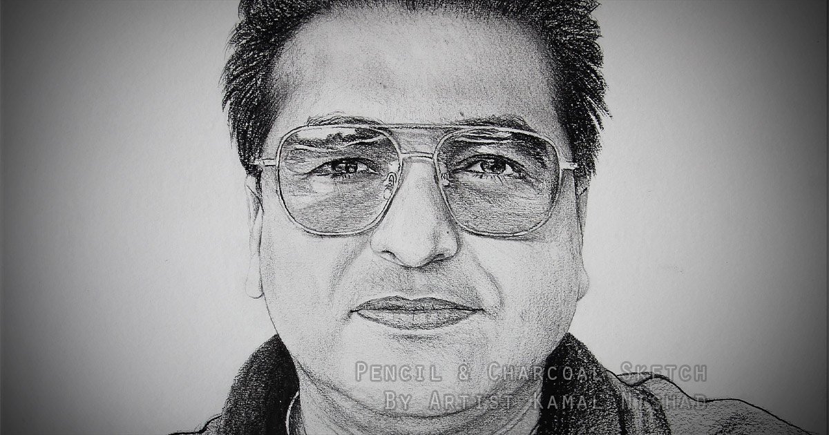 GENTLEMAN-pencil-and-charcoal-sketch-by-Artist-Kamal-Nishad-91-9501247988-www.kamalnishad.com-1200-x-630